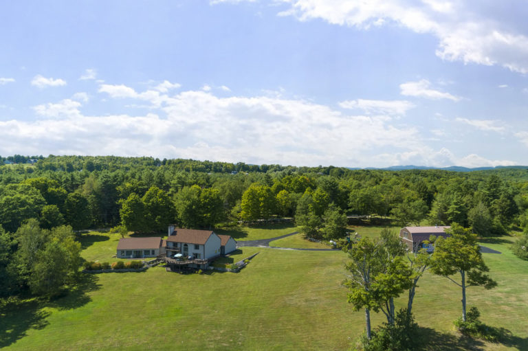 Aerial Drone Photograph of Home