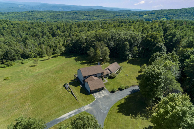 Aerial Drone Photograph of Home